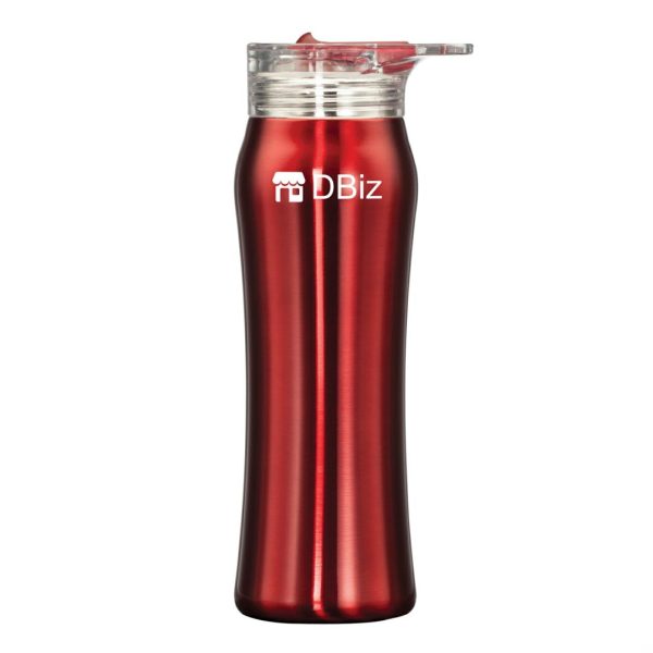 WGG! Vita S/S Water Bottle - 16oz Red