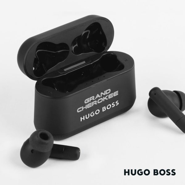 Hugo Boss® Gear Matrix Wireless Earphones - Black