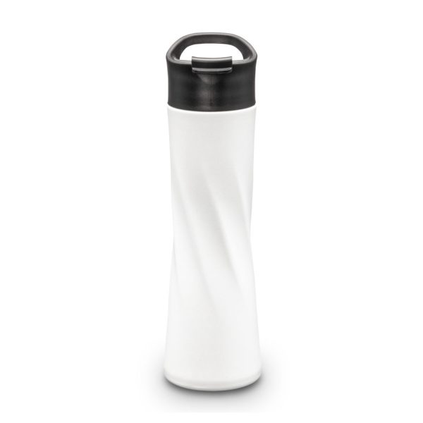 Meier Geometric Tumbler w/Handle - 18oz White - Image 2