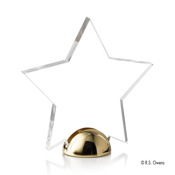 VividPrint™ Award - Nova Hemisphere/Bright Gold 6" - Image 2