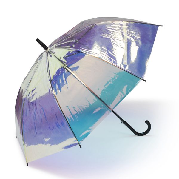 WGG! Wordsworth Iridescent Umbrella - Black - Image 2