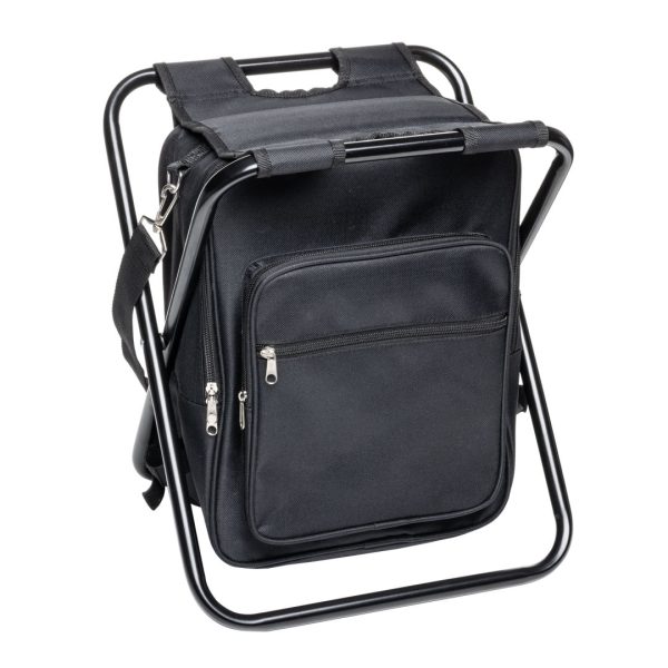 Riverbend Foldable Cooler Bag & Chair - Black - Image 2