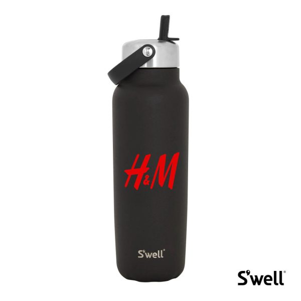 S'well® Explorer w/ Flip Straw - 40oz Onyx