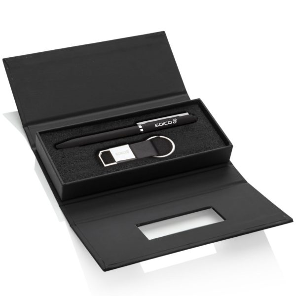 Viva Pen/Stylus/Keyring Gift Set - Black