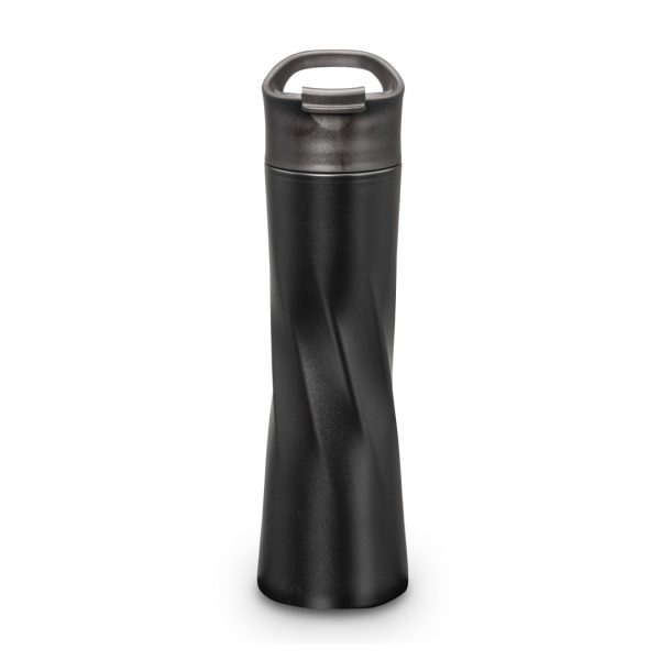 Meier Geometric Tumbler w/Handle - 18oz Black - Image 2