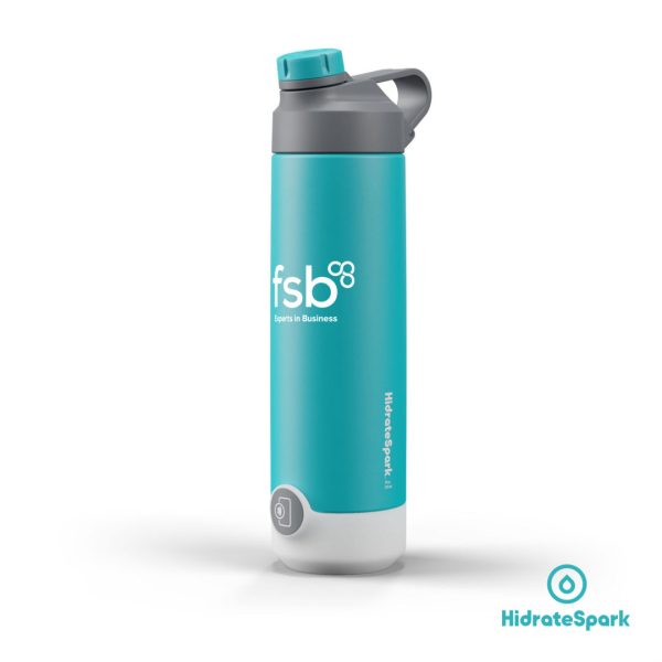 WGG! HidrateSpark® Tap Chug Steel Water Bottle - 20oz Scuba