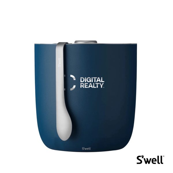 S'well® Ice Bucket & Tongs - Azurite