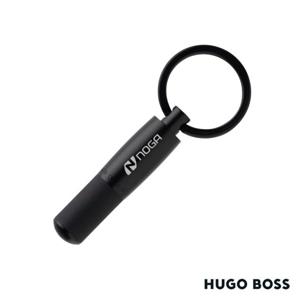 Hugo Boss® Gear Matrix Key Ring - Black - Image 2