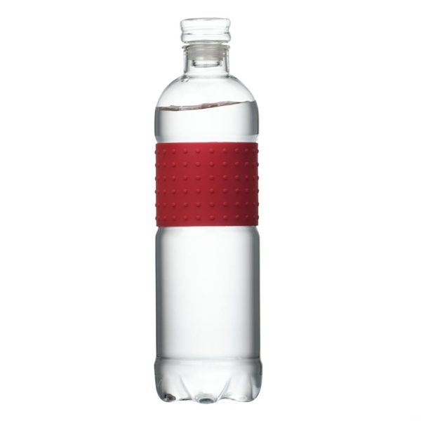 WGG! Borosilicate™ Ministro Water Bottle - 20oz Red - Image 2