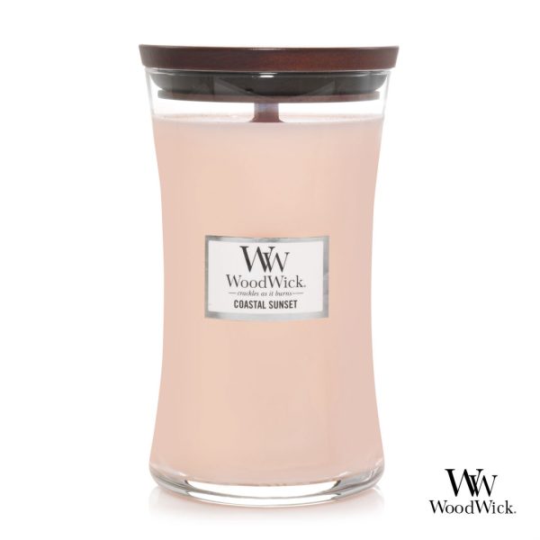 Woodwick® Candle Hourglass - 21.5oz Coastal Sunset