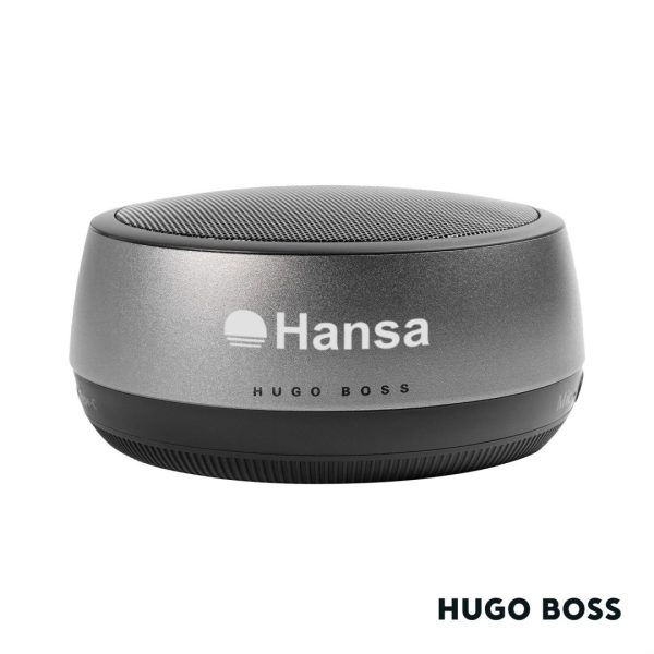 Hugo Boss® Gear Speaker - Dark Chrome - Image 2