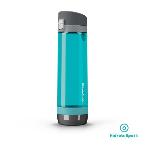 HidrateSpark® Pro Chug Tritan Water Bottle - 24oz Sea Glass - Image 2