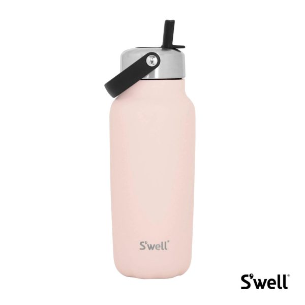 S'well® Explorer w/ Flip Straw - 32oz Himalayan Salt - Image 2