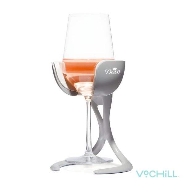 VoChill™ Stemmed Wine Chiller - Stone