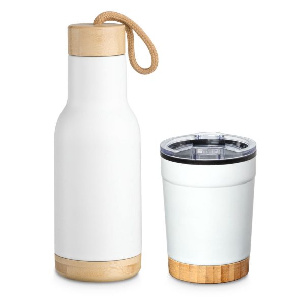 Arya Bottle & Tumbler Gift Set - White - Image 2