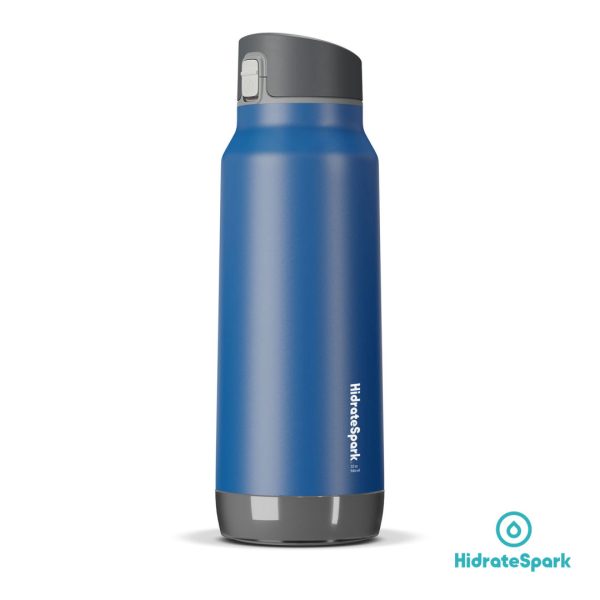 Hidrate Spark® Pro Chug Steel Water Bottle - 32oz Deep Blue - Image 2