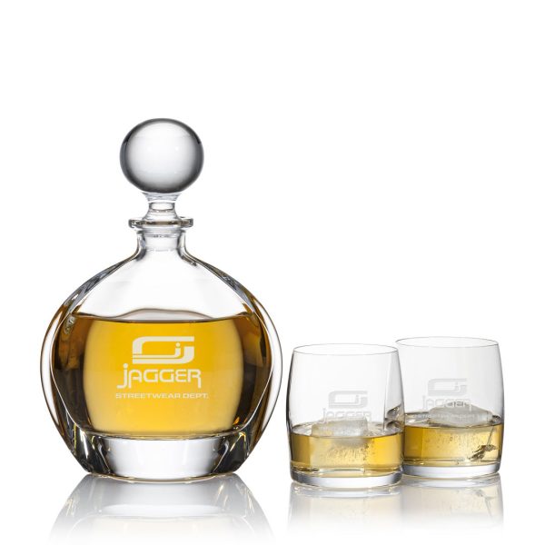 Tilden Decanter & 2 On-the Rocks