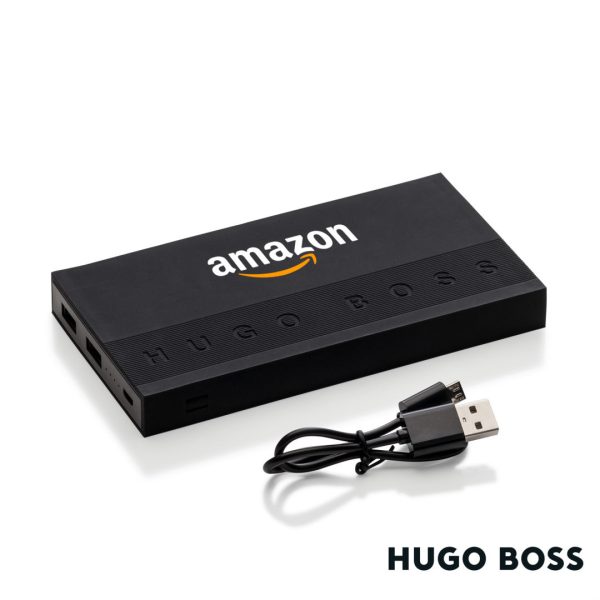 WGG! Hugo Boss® Edge Portable Battery - 10000 mAH Black