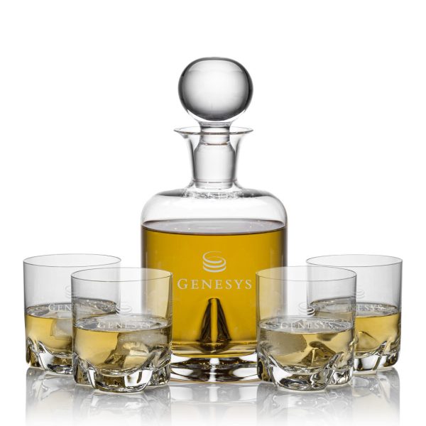 Hillcrest Decanter & 4 On-the-Rocks