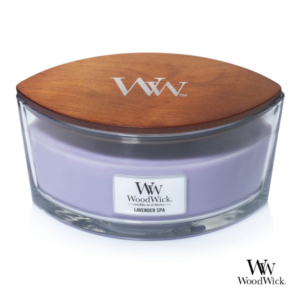 Woodwick® Candle Ellipse - 16oz Lavender Spa