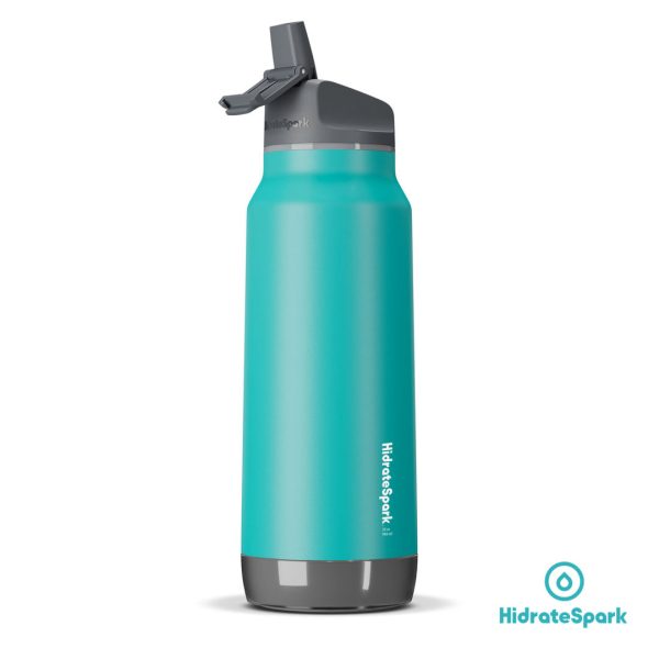 Hidrate Spark® Pro Straw Steel Water Bottle - 32oz Sea Glass - Image 2