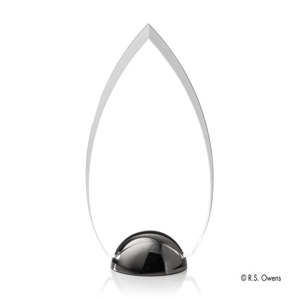 VividPrint™ Award - Contour Hemisphere/Black Nickel 6¾" - Image 2