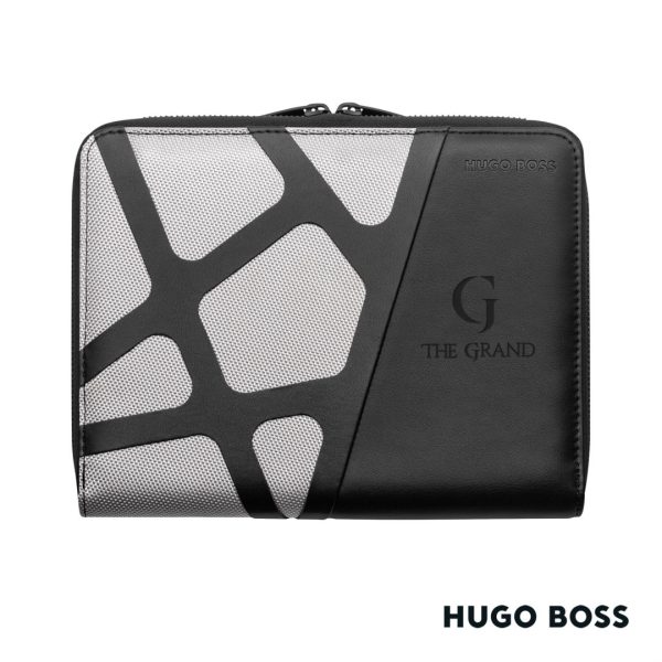 Hugo Boss® A5 Conference Folder - Chrome - Image 2