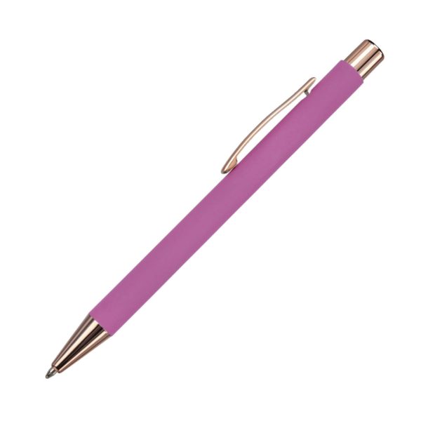 Lisse Metal Pen - Matte Pink/Rose Gold - Image 2