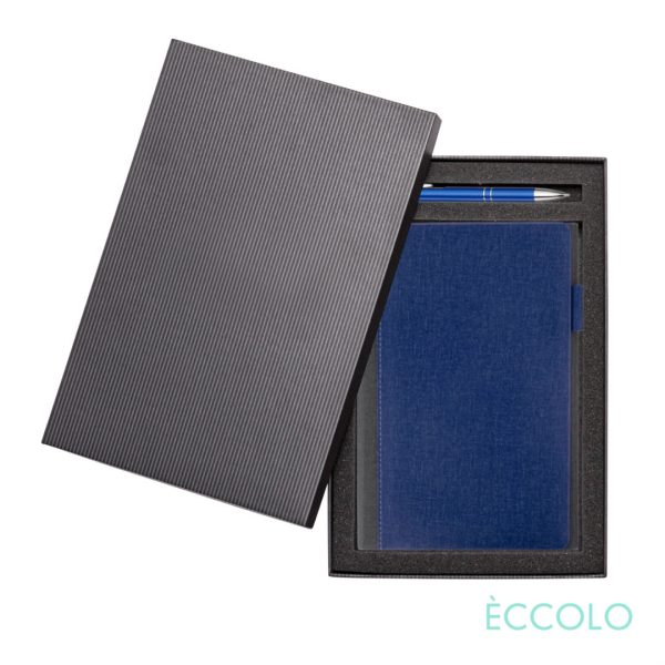 WGG! Eccolo® Nashville Journal/Clicker Pen Gift Set - (M) Blue - Image 2