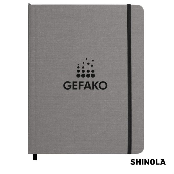 Shinola® HardCover Journal - (L) 7"x9" Light Gray