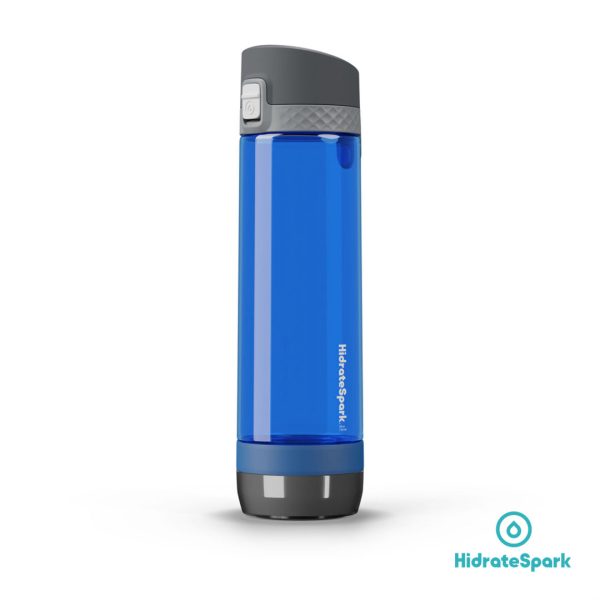 HidrateSpark® Pro Chug Tritan Water Bottle - 24oz Deep Blue - Image 2