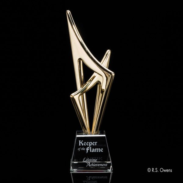 Traverse Award - Gold/Optical 13¼"