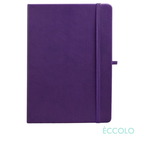 WGG! Eccolo® Cool Journal - (L) 7"x9¾" Purple - Image 2