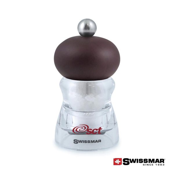 WGG! Swissmar® Andrea Salt Mill - 4" Acrylic/Wood