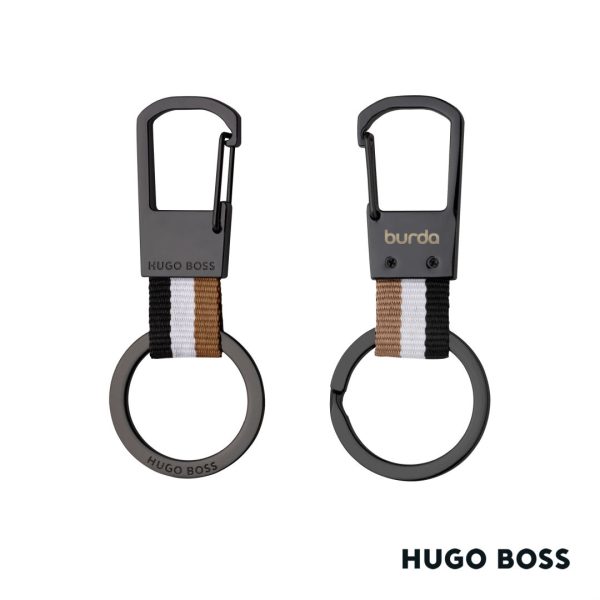 Hugo Boss® Iconic Key Ring - Black