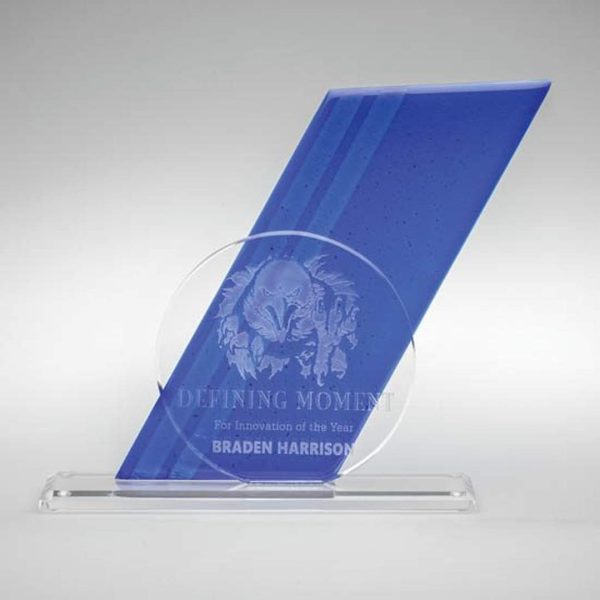 Tangent Award - Blue/Starfire 10"