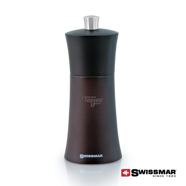 WGG! Swissmar® Torre Pepper Mill - 6" Beechwood Chocolate