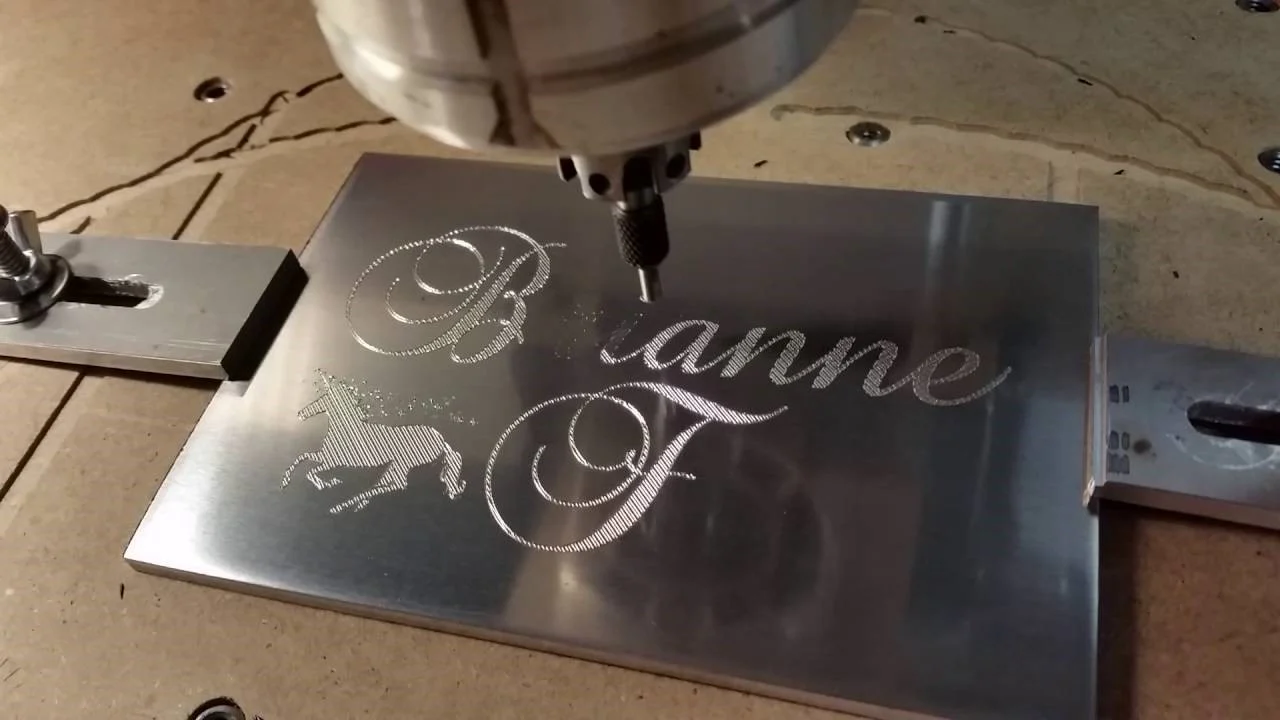 Diamond Drag Engraving