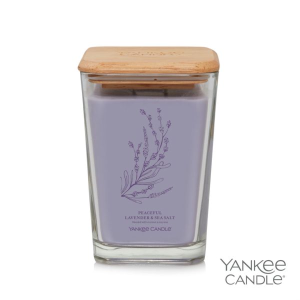 WGG! Yankee® WL Large 2 Wick Candle - 19.5oz Peaceful Lavender & Sea Salt