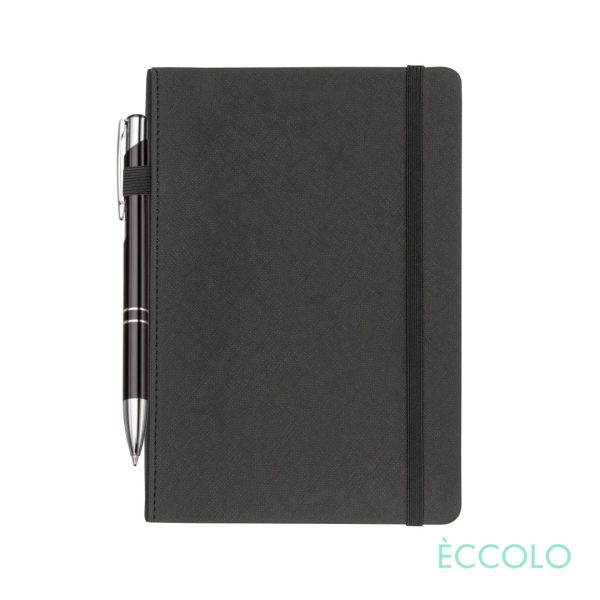 Eccolo® Memphis Journal/Clicker Pen - (M) Black - Image 2