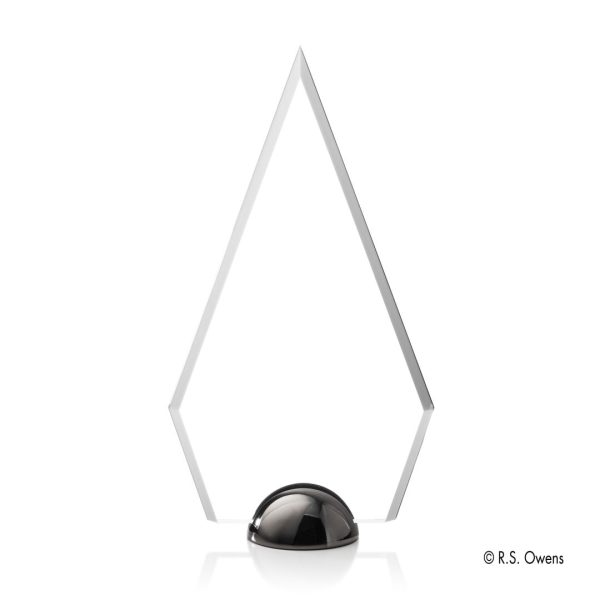 VividPrint™ Award - Apex Hemisphere/Black Nickel 9¾" - Image 2