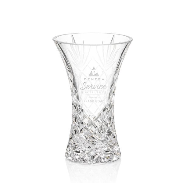 Marilla Vase - Lead Crystal 6"