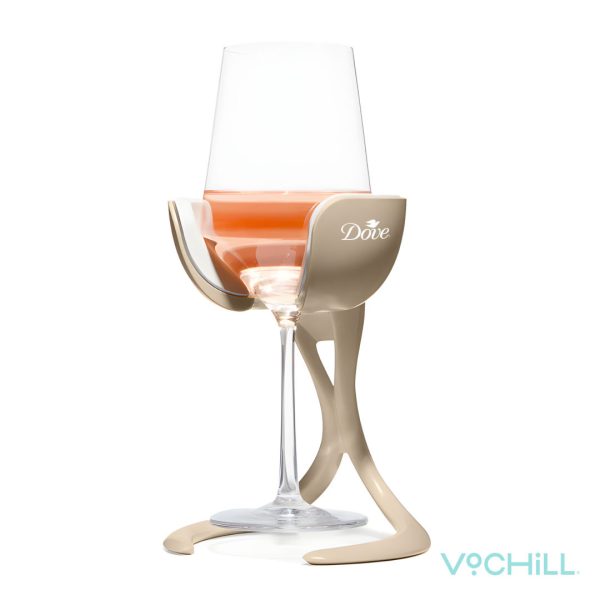 VoChill™ Stemmed Wine Chiller - Sand