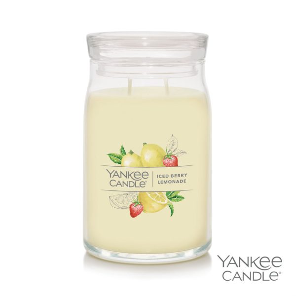 Yankee® Signature Large 2 Wick Candle - 20oz Iced Berry Lemonade