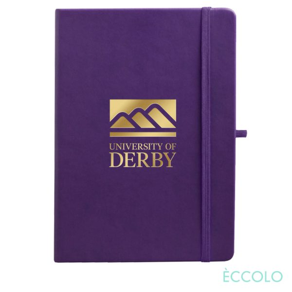 WGG! Eccolo® Cool Journal - (L) 7"x9¾" Purple