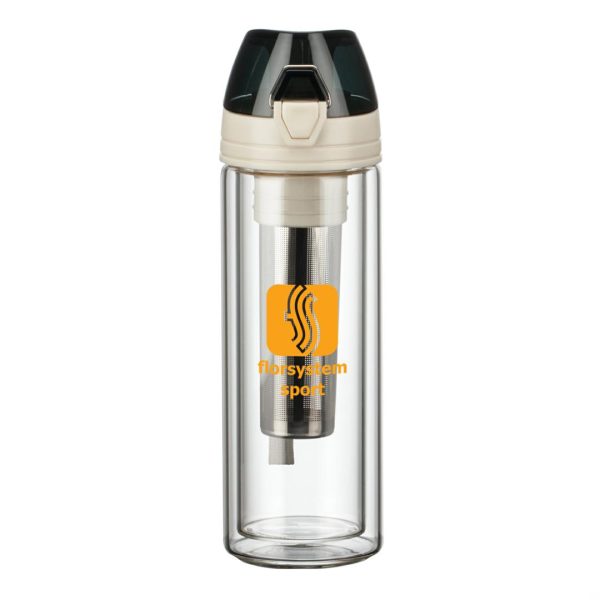 WGG! Borosilicate™ Shay Tea Infuser - 10oz Black