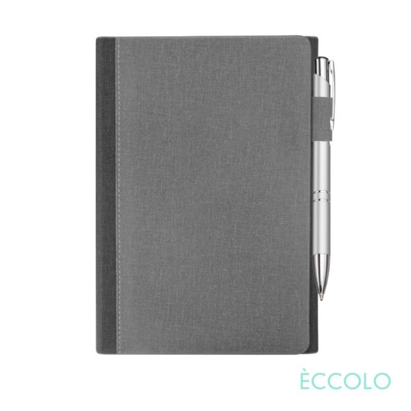 WGG! Eccolo® Nashville Journal/Clicker Pen - (M) Gray - Image 2