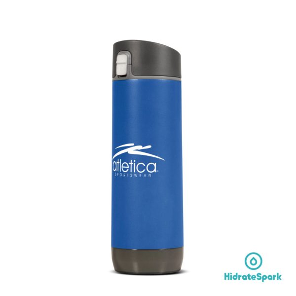 WGG! HidrateSpark®STEEL Smart Water Bottle - 17oz Deep Blue