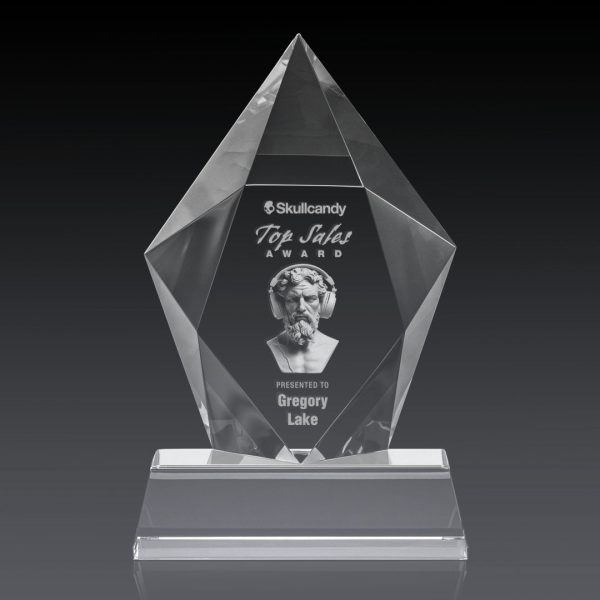 Devron Award on Base (3D) - Optical 10¾"