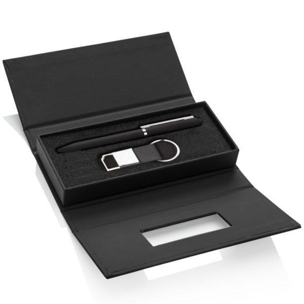 Viva Pen/Stylus/Keyring Gift Set - Black - Image 2